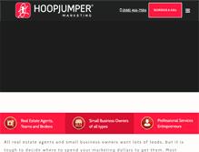 Tablet Screenshot of hoopjumper.com